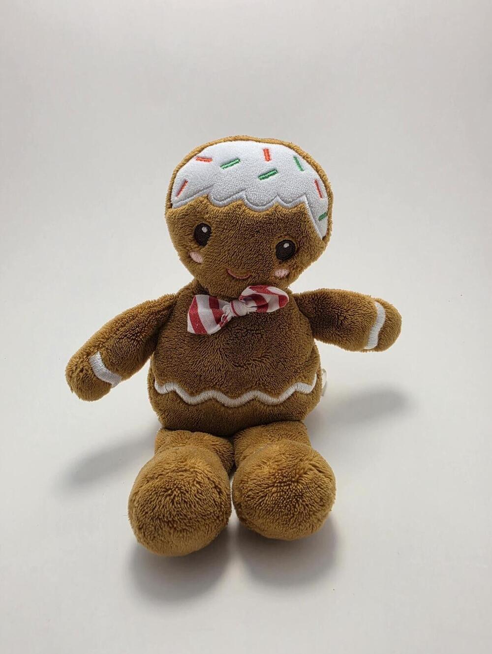 Douglas Plush Gingerbread Boy - Soft Gingerbread Cookie, Douglas Plush (6 inch)